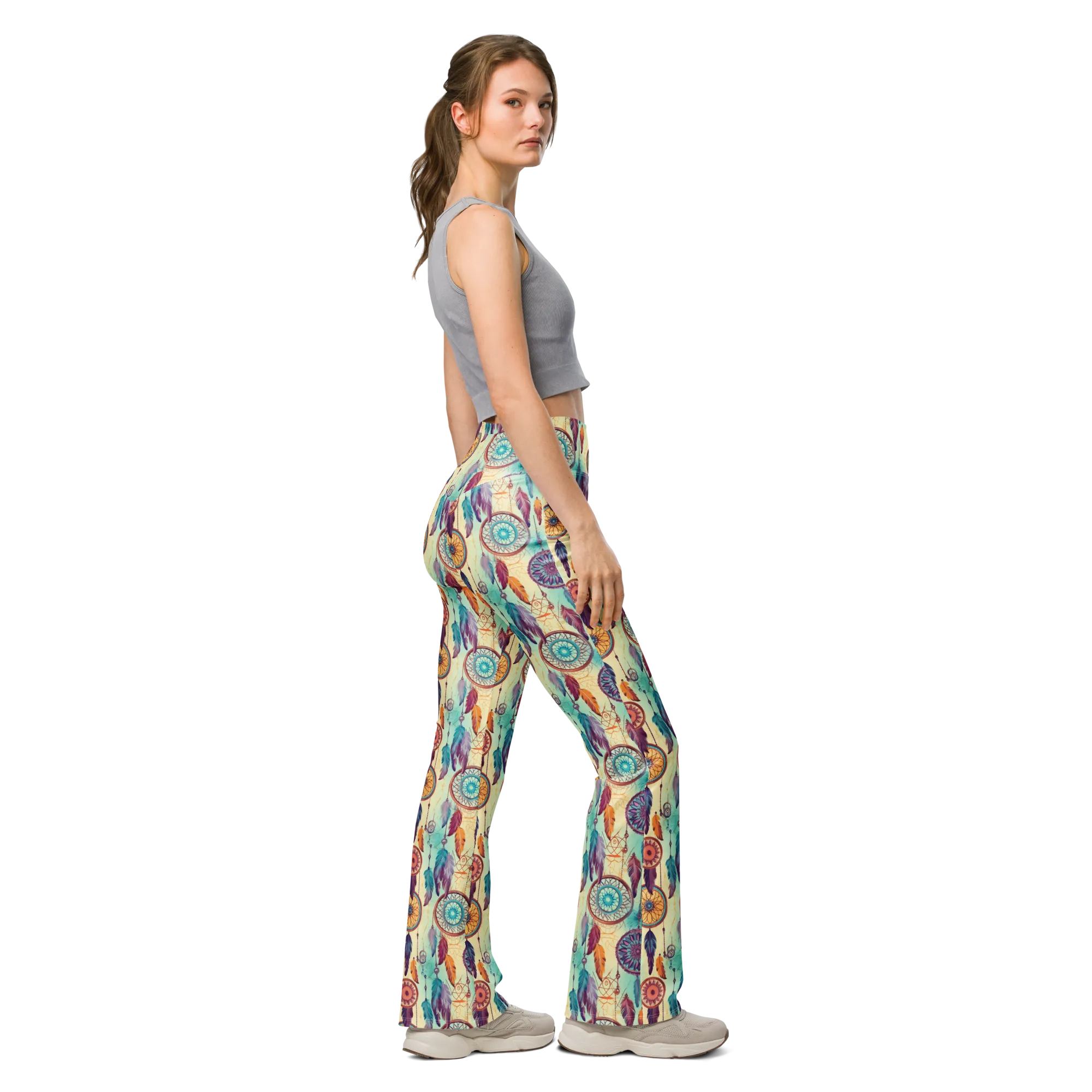 Summer Dream Catcher Flare Leggings
