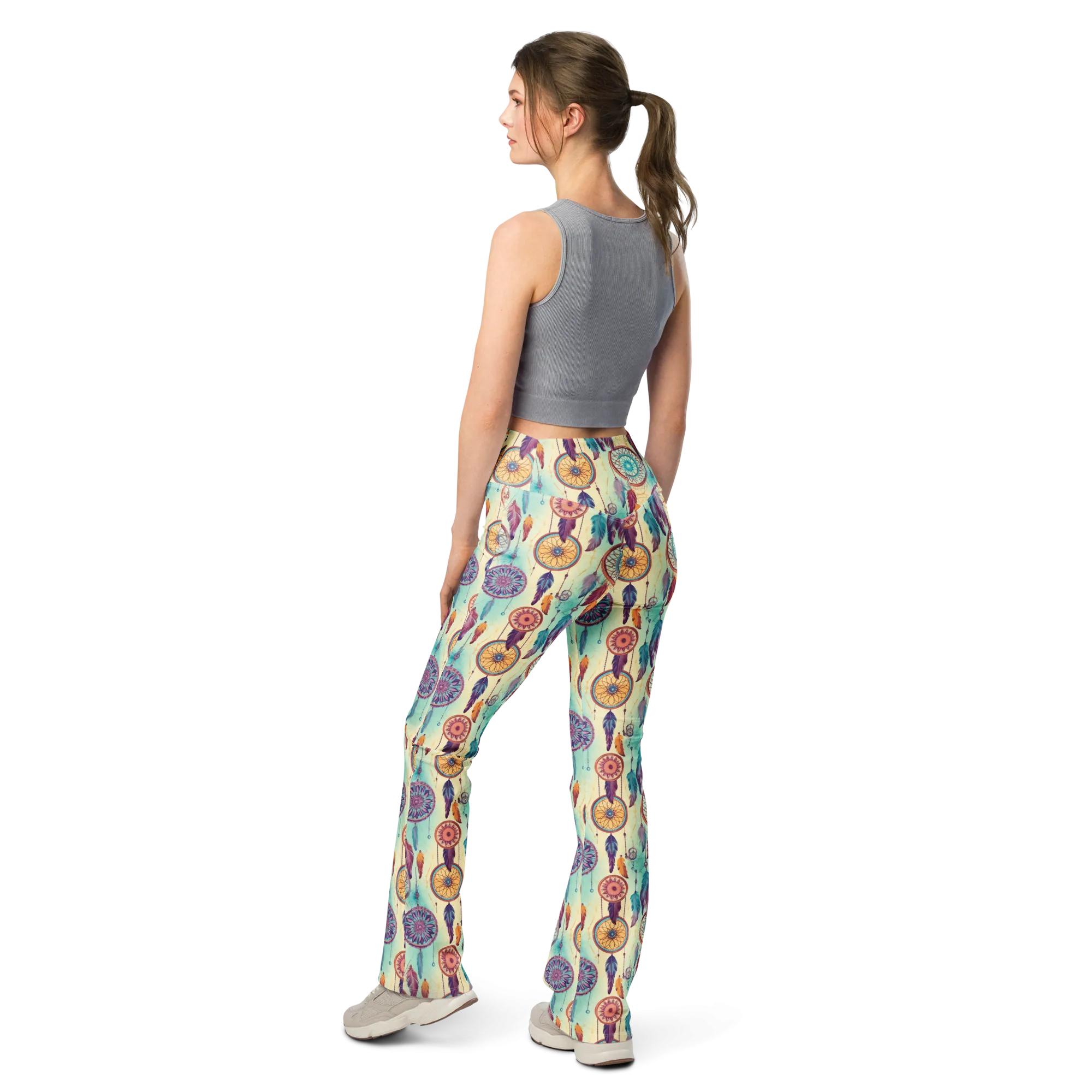 Summer Dream Catcher Flare Leggings