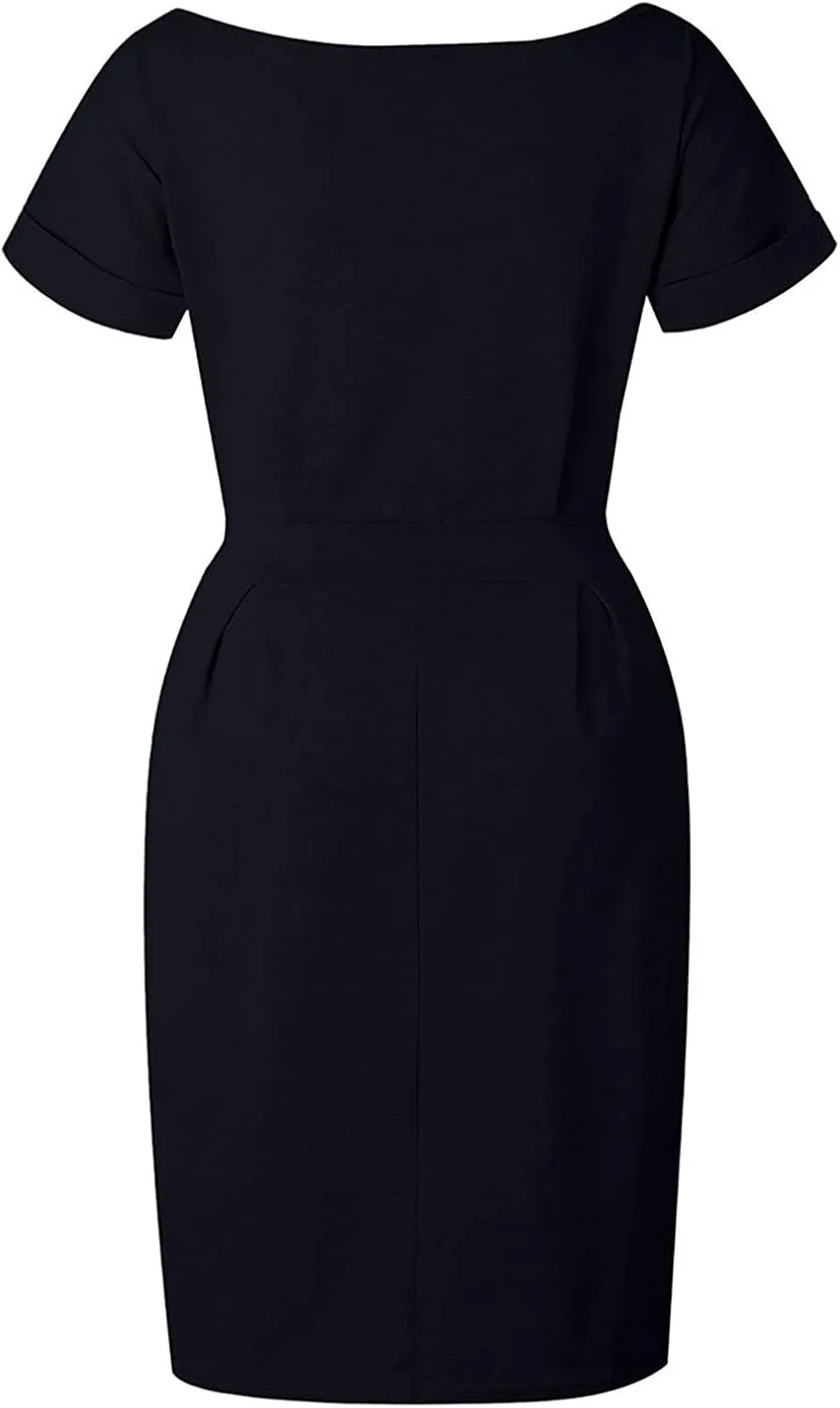 Summer Dresses for Women 2025 Trendy Casual Short Sleeve Tie Waisted Petite Sundress Party Vacation Resort Beach Wear