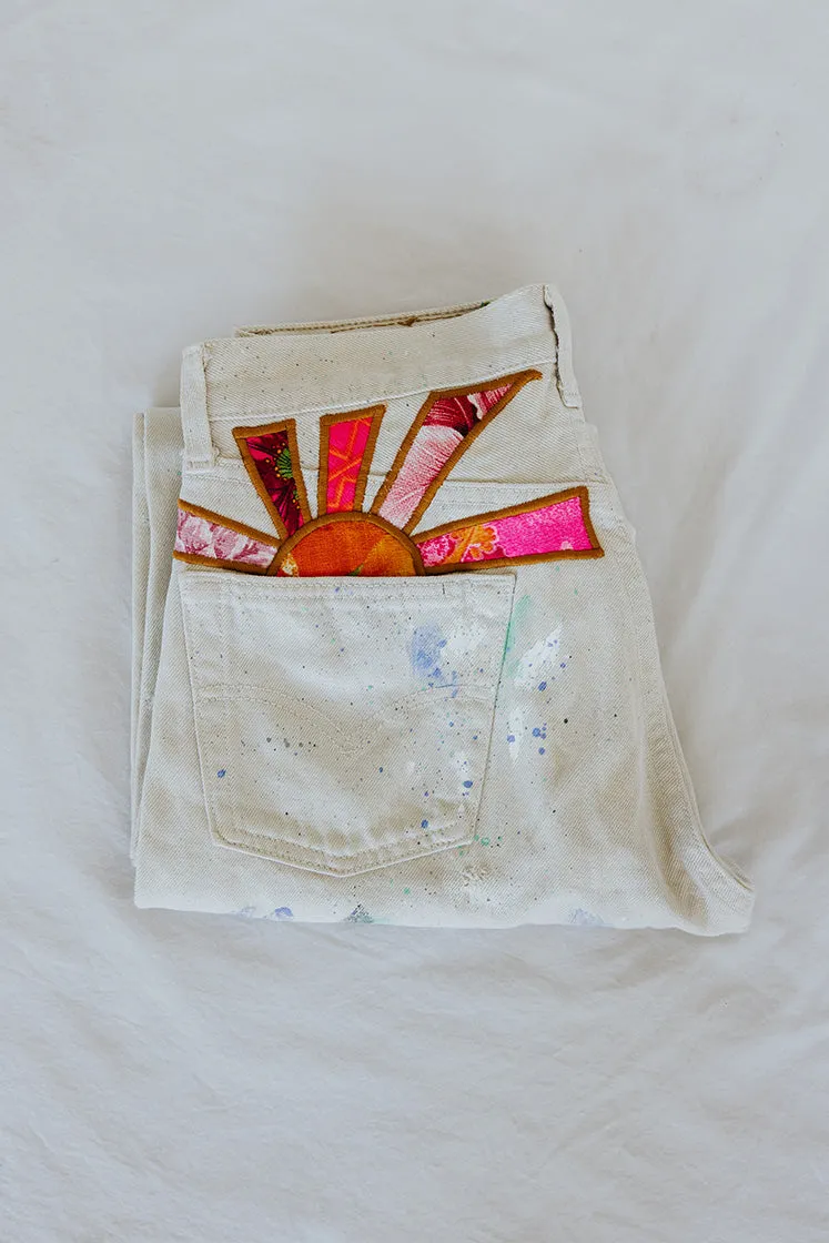 Sun Pocket Levi's Jeans - #13