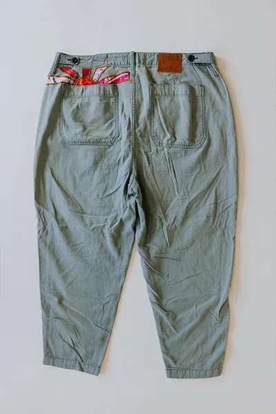 Sun Pocket Upcycled Fatigues - #11