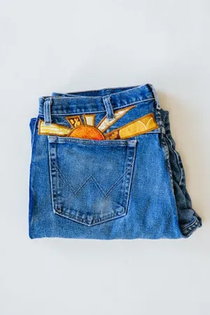Sun Pocket Wrangler Jeans - #6