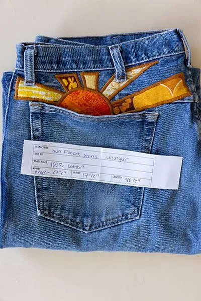 Sun Pocket Wrangler Jeans - #6