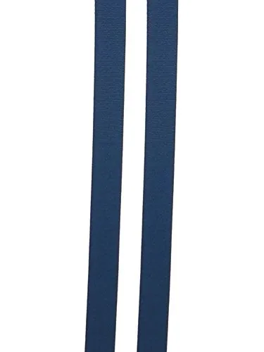 Suspenders Dark Blue with 4 Stable Clips - 25mm Wide