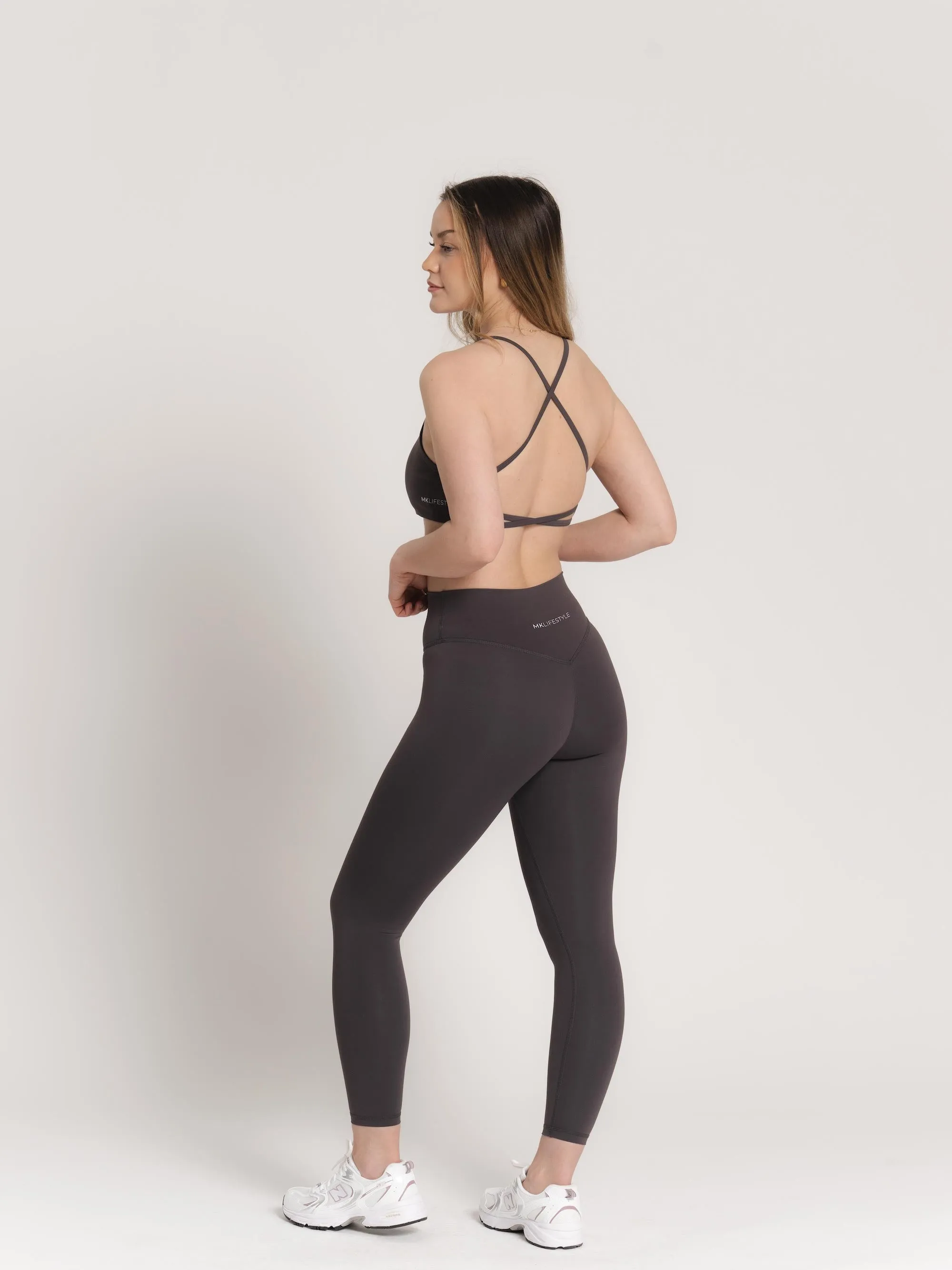 Sweat Leggings - Coffee Bean