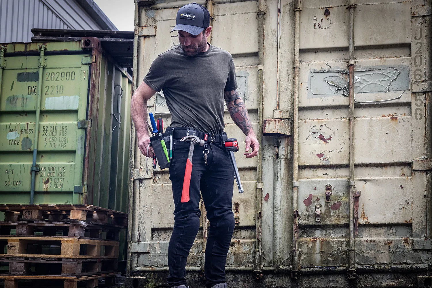 TCD - Heavy Duty Work and Tactical Belt with Quick Release Buckle