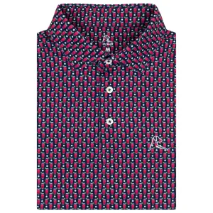 The Bogey Fuel | Performance Polo | The Bogey Fuel - Fleet Navy