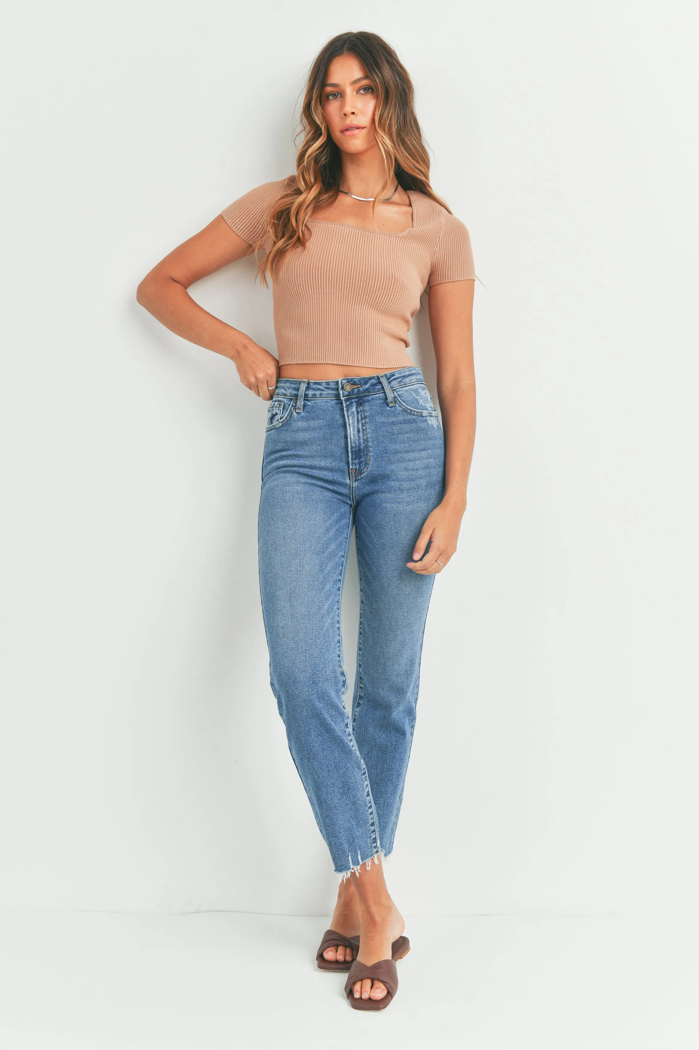 The Kalani Vintage Straight Jeans
