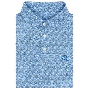 The Swamp® | Collegiate Polo | The Swamp - White/Ocean Blue