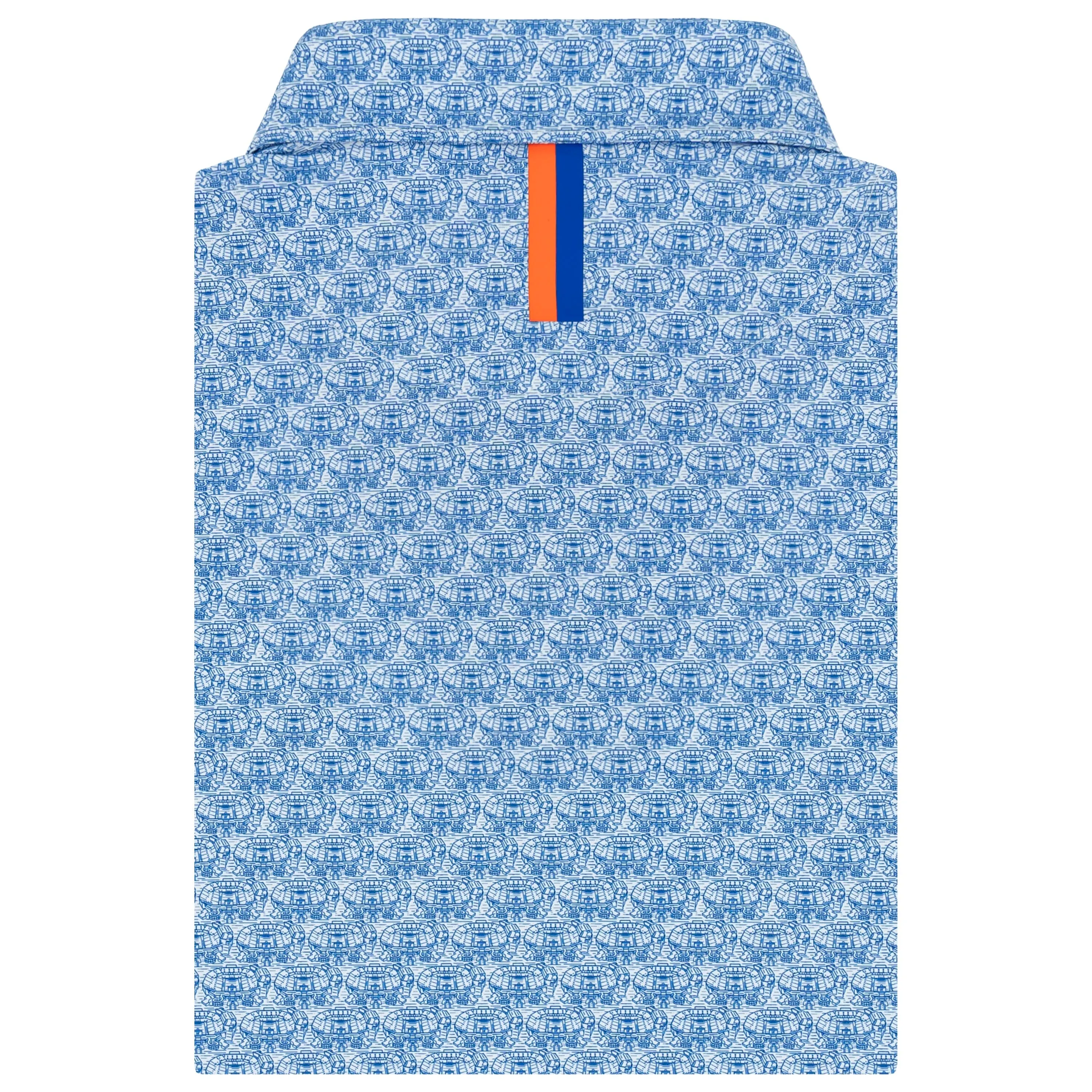 The Swamp® | Collegiate Polo | The Swamp - White/Ocean Blue