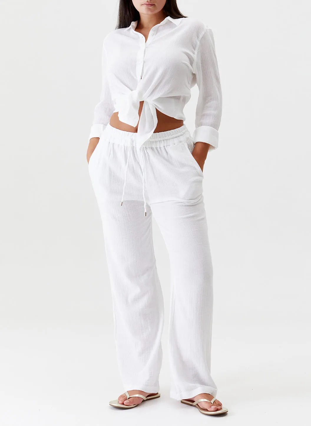 Tina White Shirt