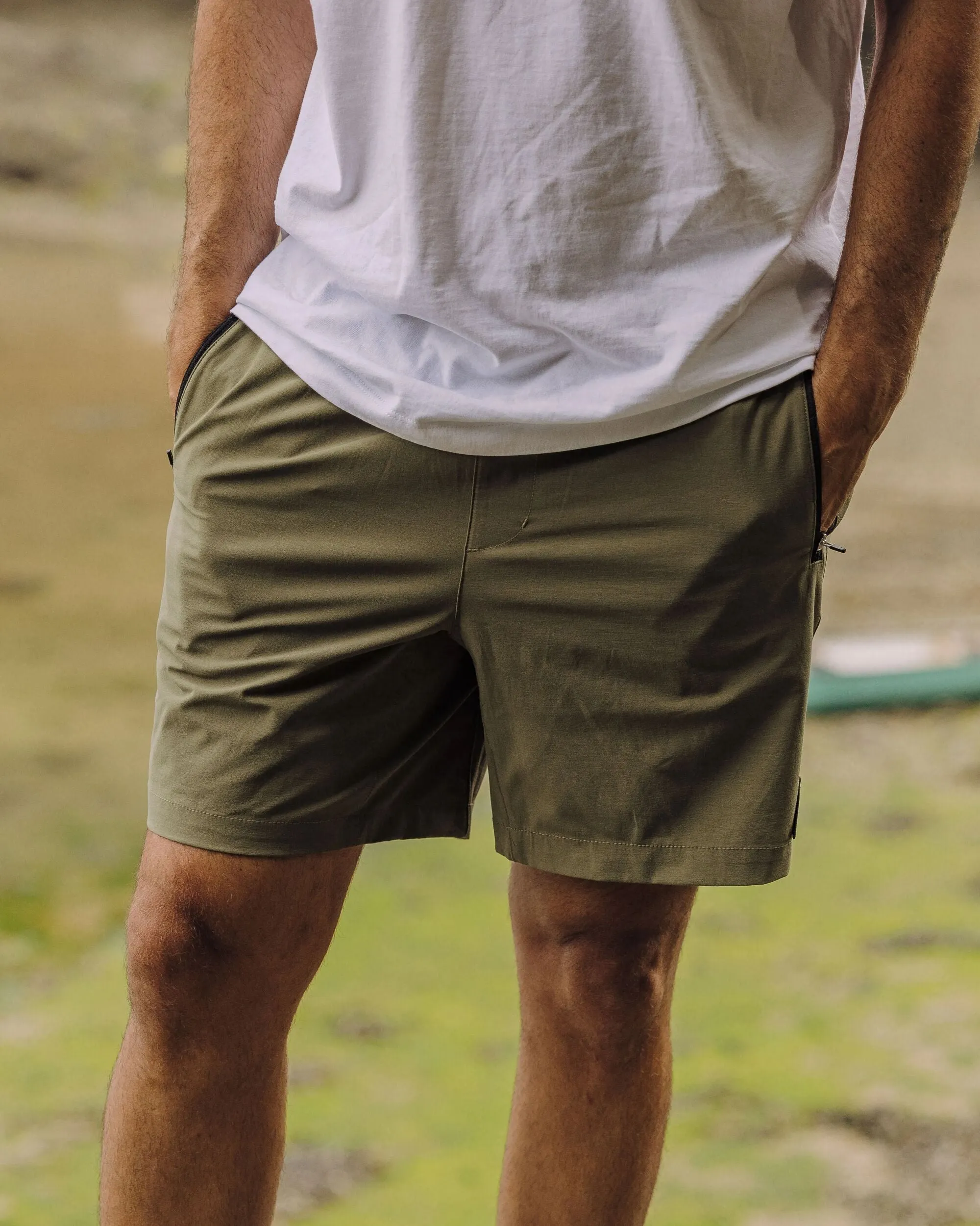 Traveller All Purpose Short - Khaki