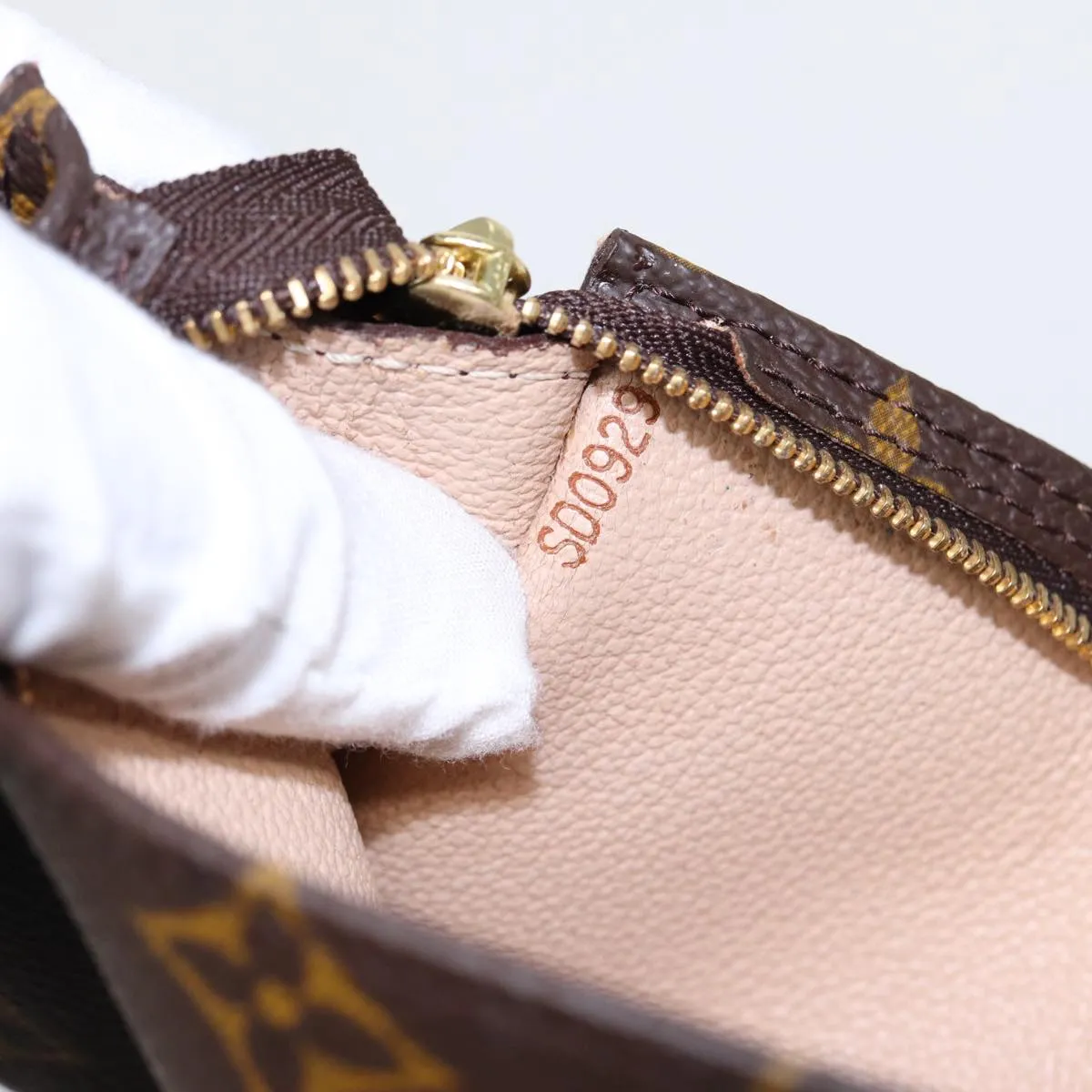 Trendy Inspired Louis Vuitton Monogram Bucket Pm Accessory Pouch Lv Auth 88586