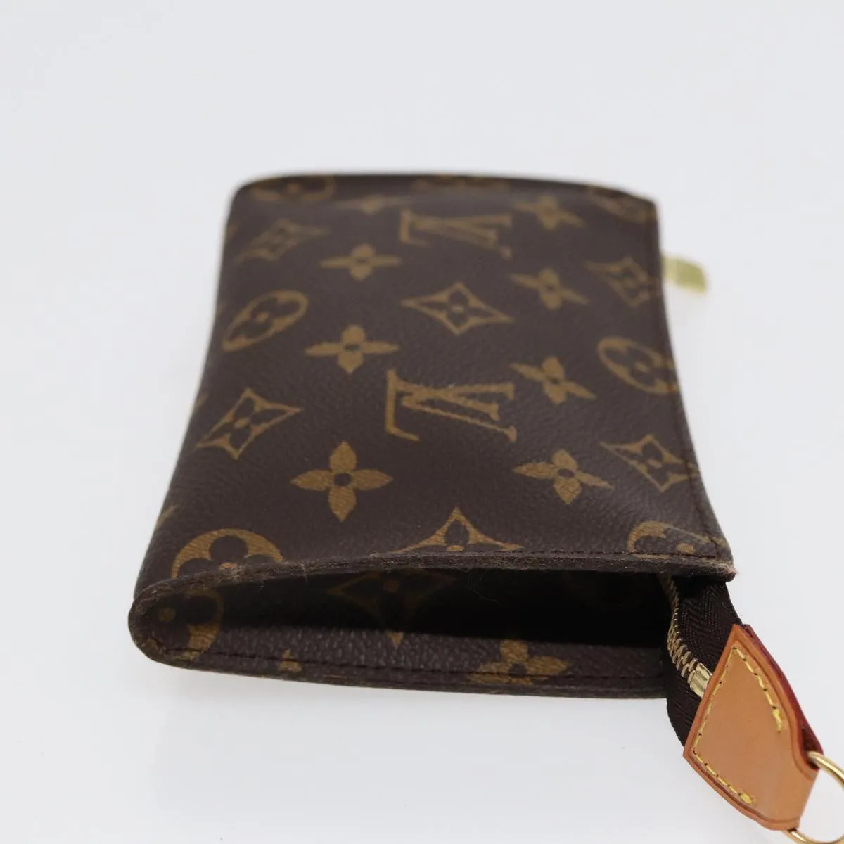 Trendy Inspired Louis Vuitton Monogram Bucket Pm Accessory Pouch Lv Auth 88586