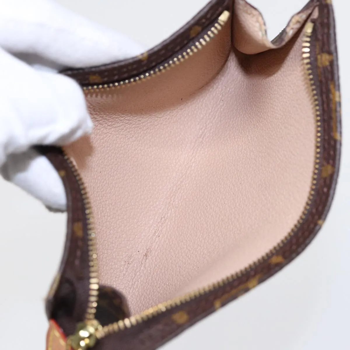 Trendy Inspired Louis Vuitton Monogram Bucket Pm Accessory Pouch Lv Auth 88586