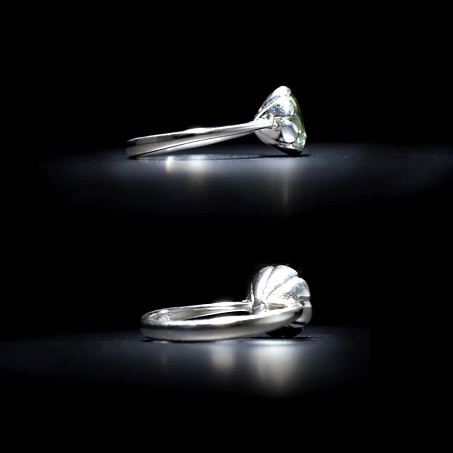 Tulip Gemstone Ring