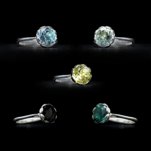 Tulip Gemstone Ring