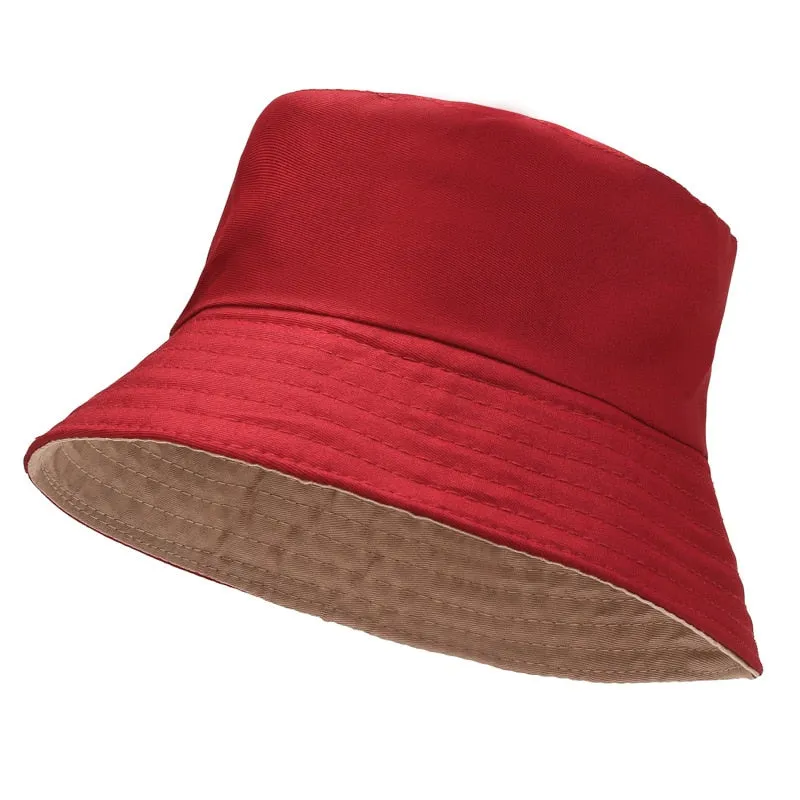 Unisex Smiley Embroidery Bucket Hat | Cotton Corduroy | Hip Hop Style | Sun Cap