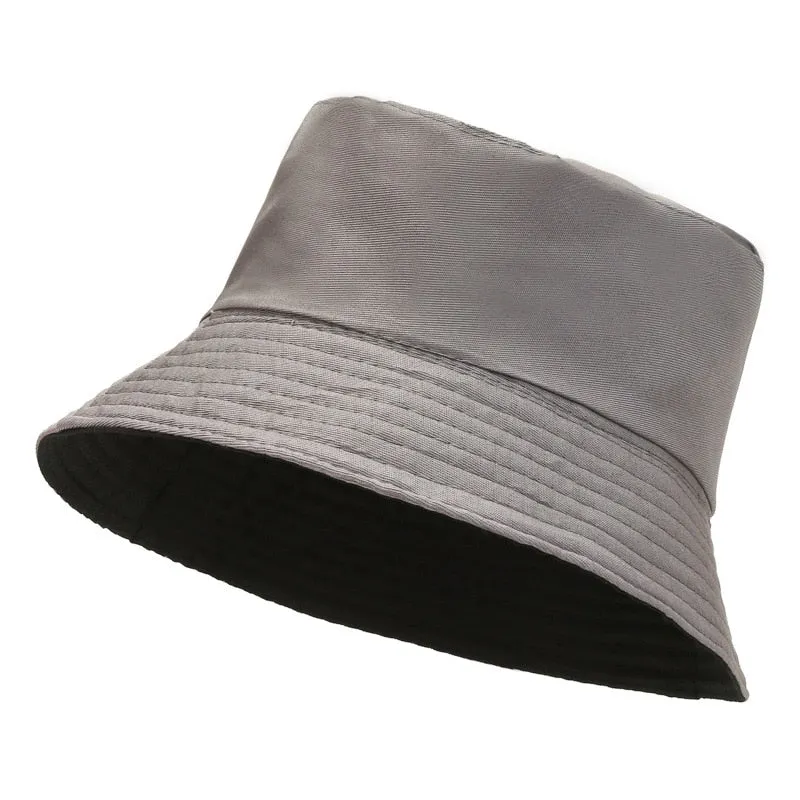 Unisex Smiley Embroidery Bucket Hat | Cotton Corduroy | Hip Hop Style | Sun Cap