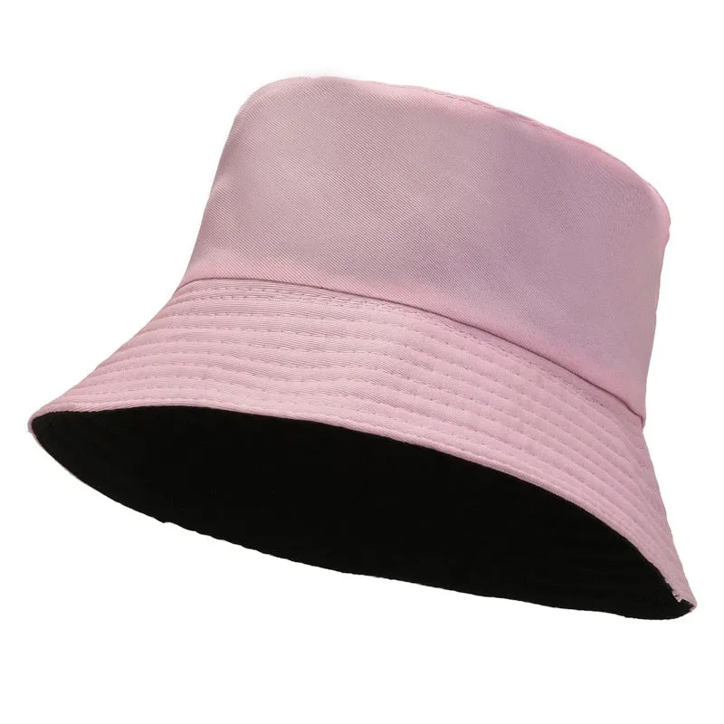 Unisex Smiley Embroidery Bucket Hat | Cotton Corduroy | Hip Hop Style | Sun Cap