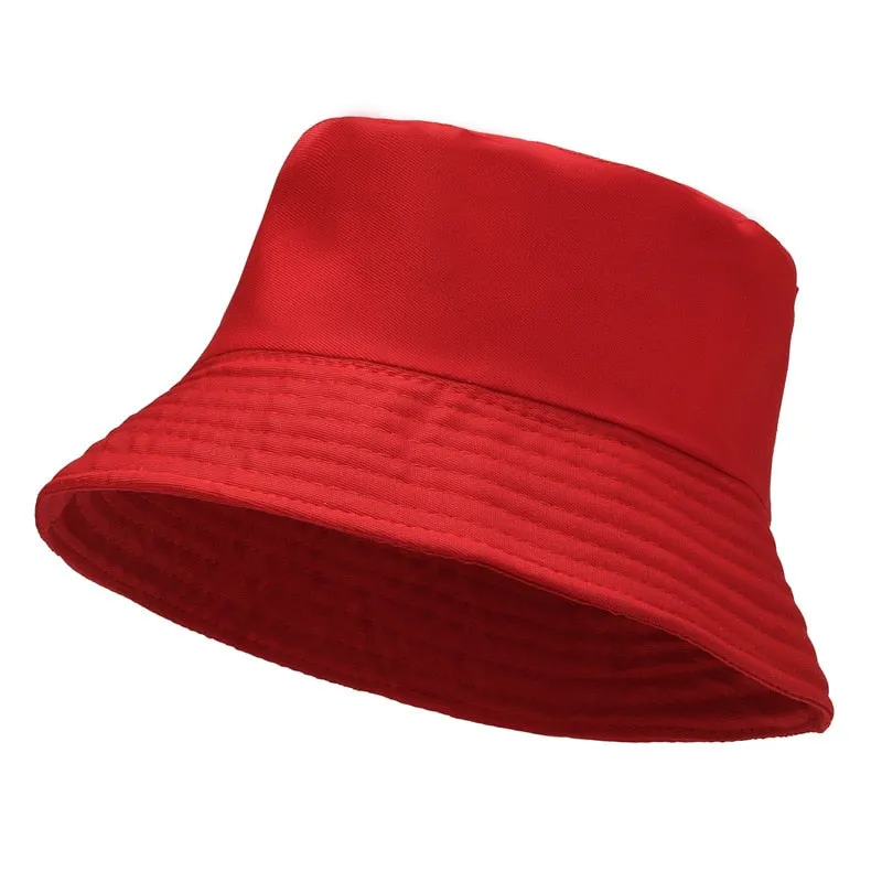 Unisex Smiley Embroidery Bucket Hat | Cotton Corduroy | Hip Hop Style | Sun Cap