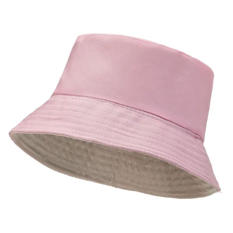 Unisex Smiley Embroidery Bucket Hat | Cotton Corduroy | Hip Hop Style | Sun Cap