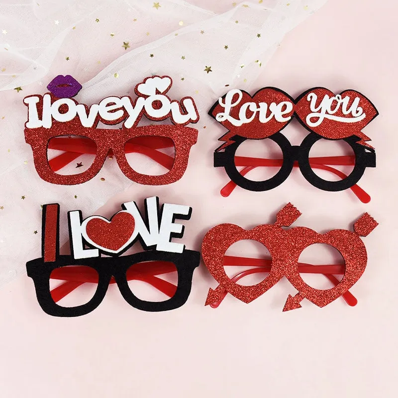 Valentines Party Favor Plastic Sunglasses