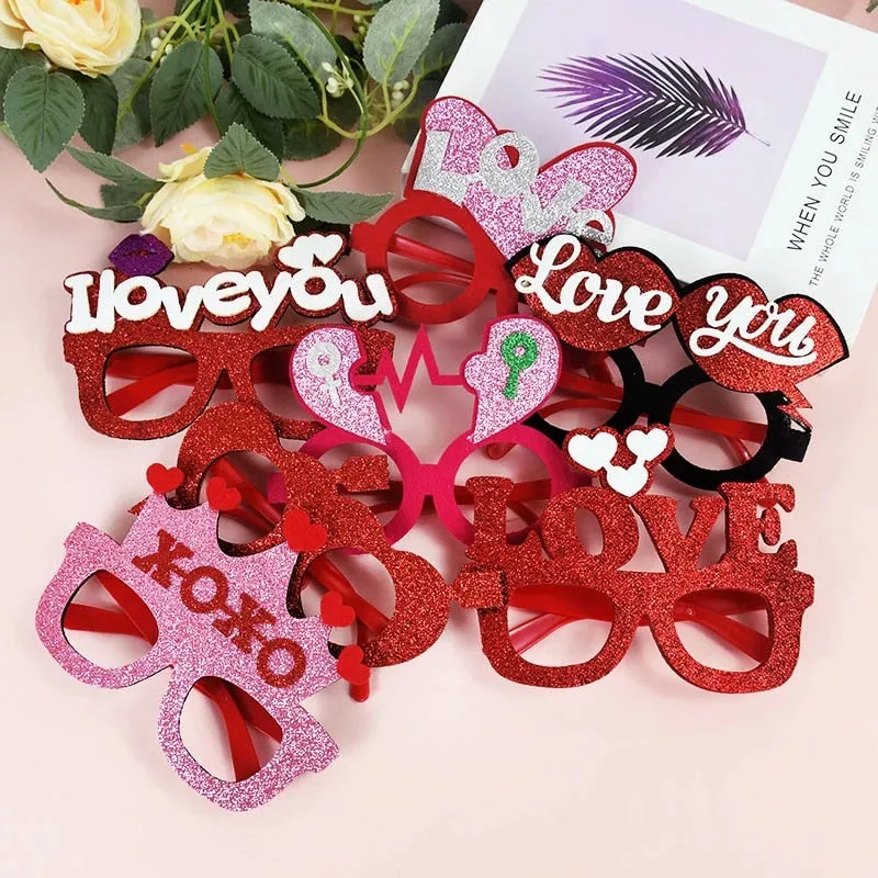 Valentines Party Favor Plastic Sunglasses