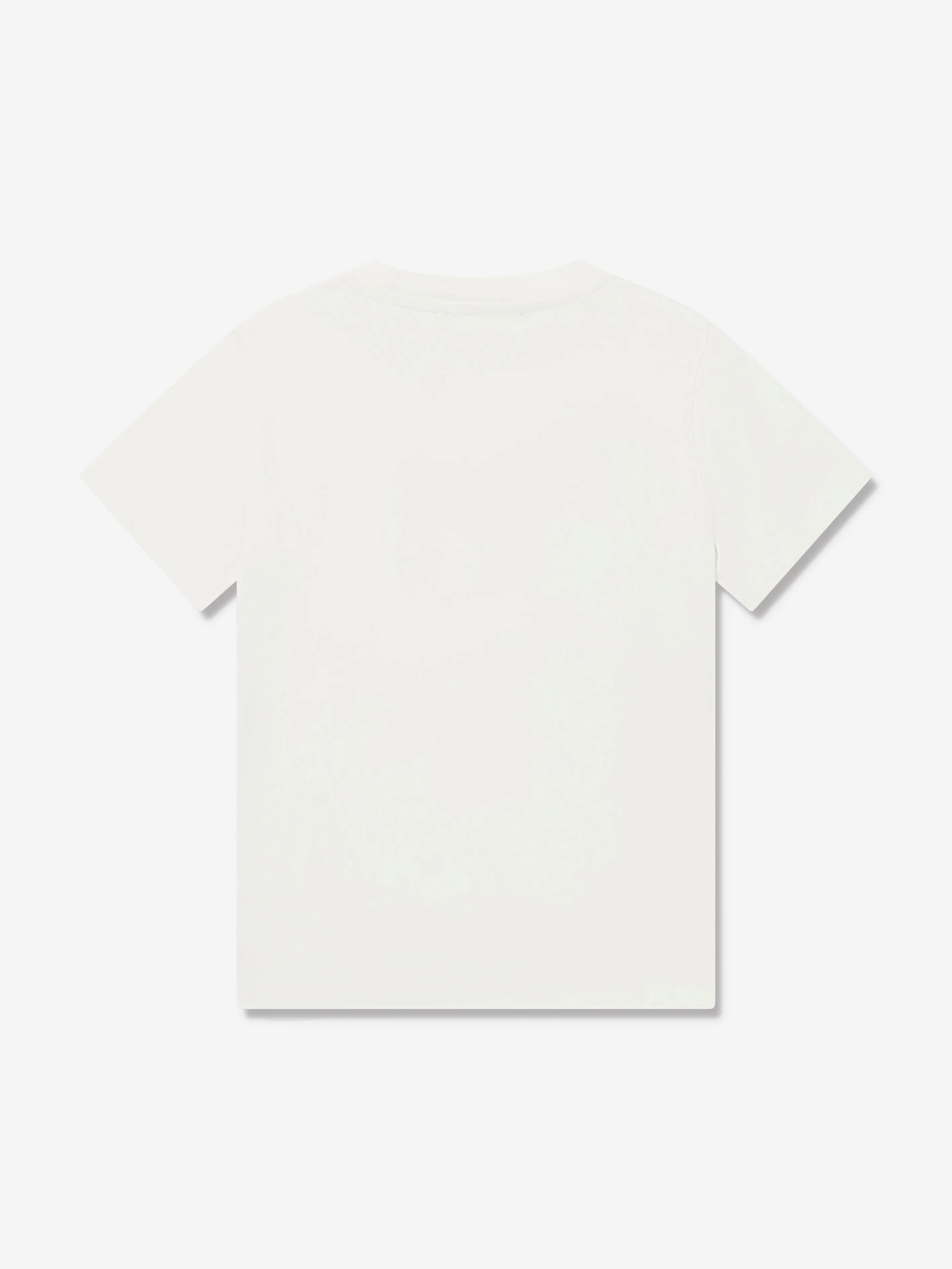 Versace Boys Logo T-Shirt in White