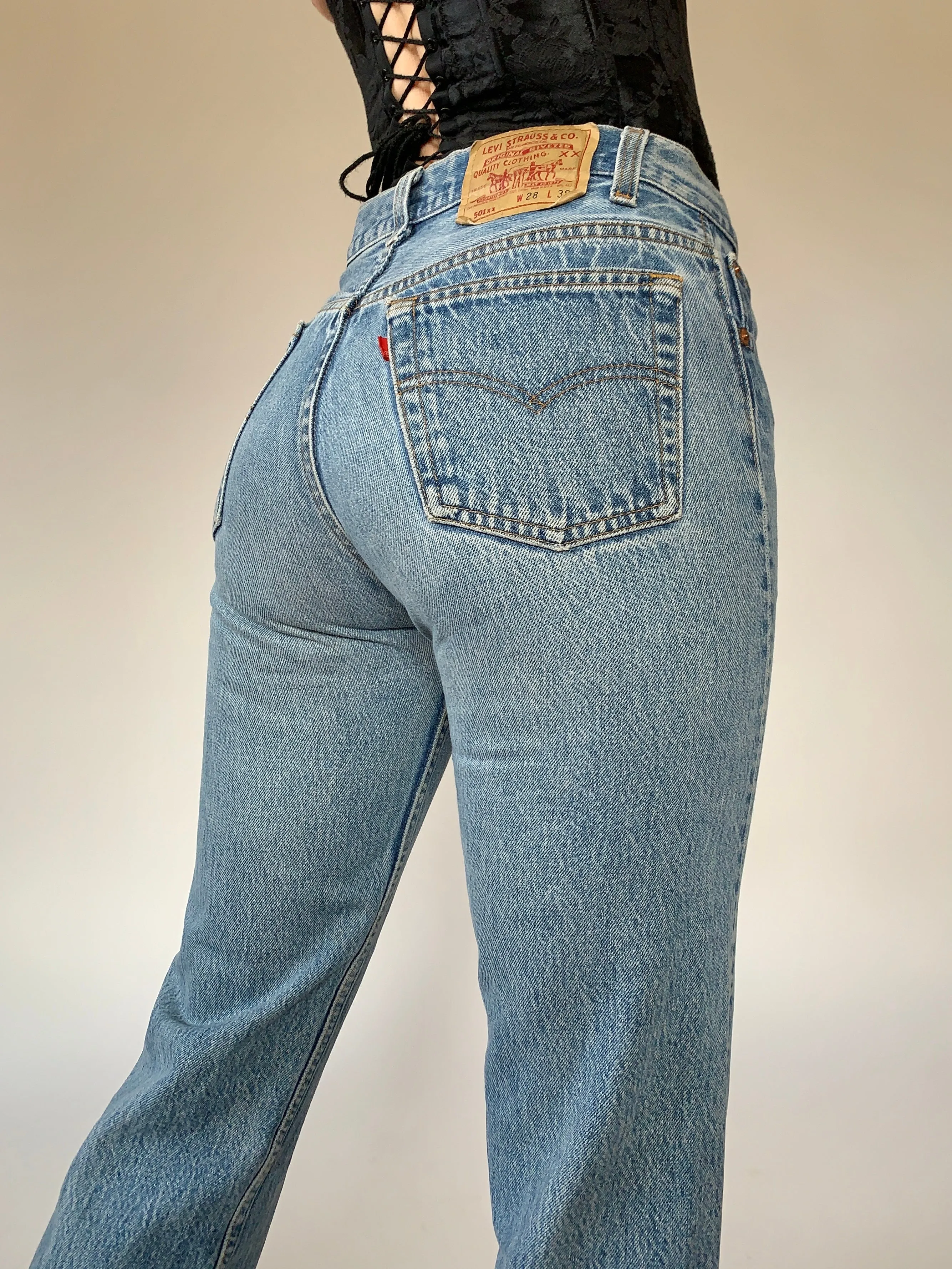 Vintage Levi’s 501s (S)