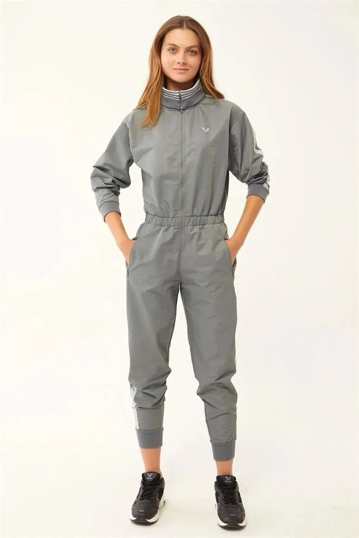 Water-proof Overalls in Greenish Grey