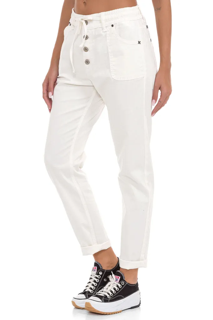 WD508 Jogger Style Comfortable Women's Trousers