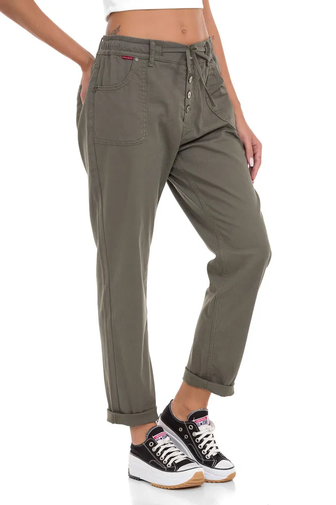 WD508 Jogger Style Comfortable Women's Trousers