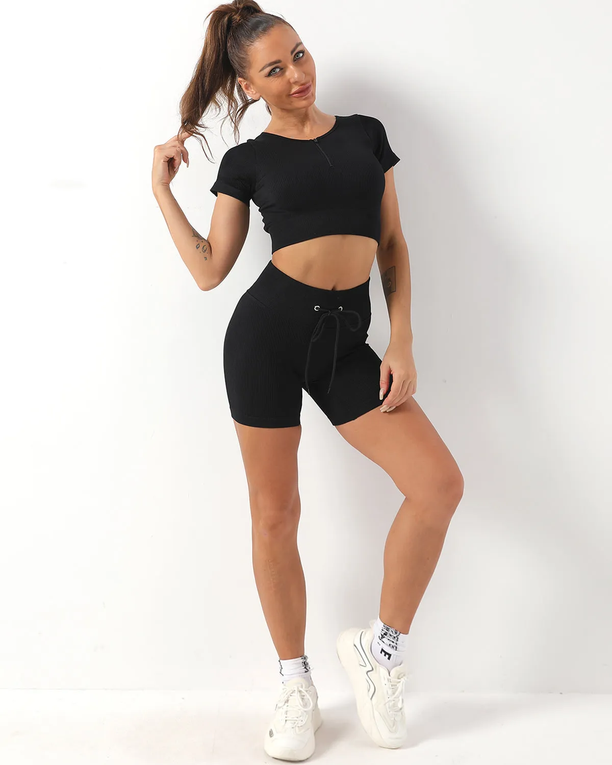 Wella Seamless Shorts - Black