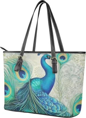 Women's Animals Print Soft Leather Tote Bag, Novelty Cats Zipper Tote Shoulder Bags Purse Handbags Wallet