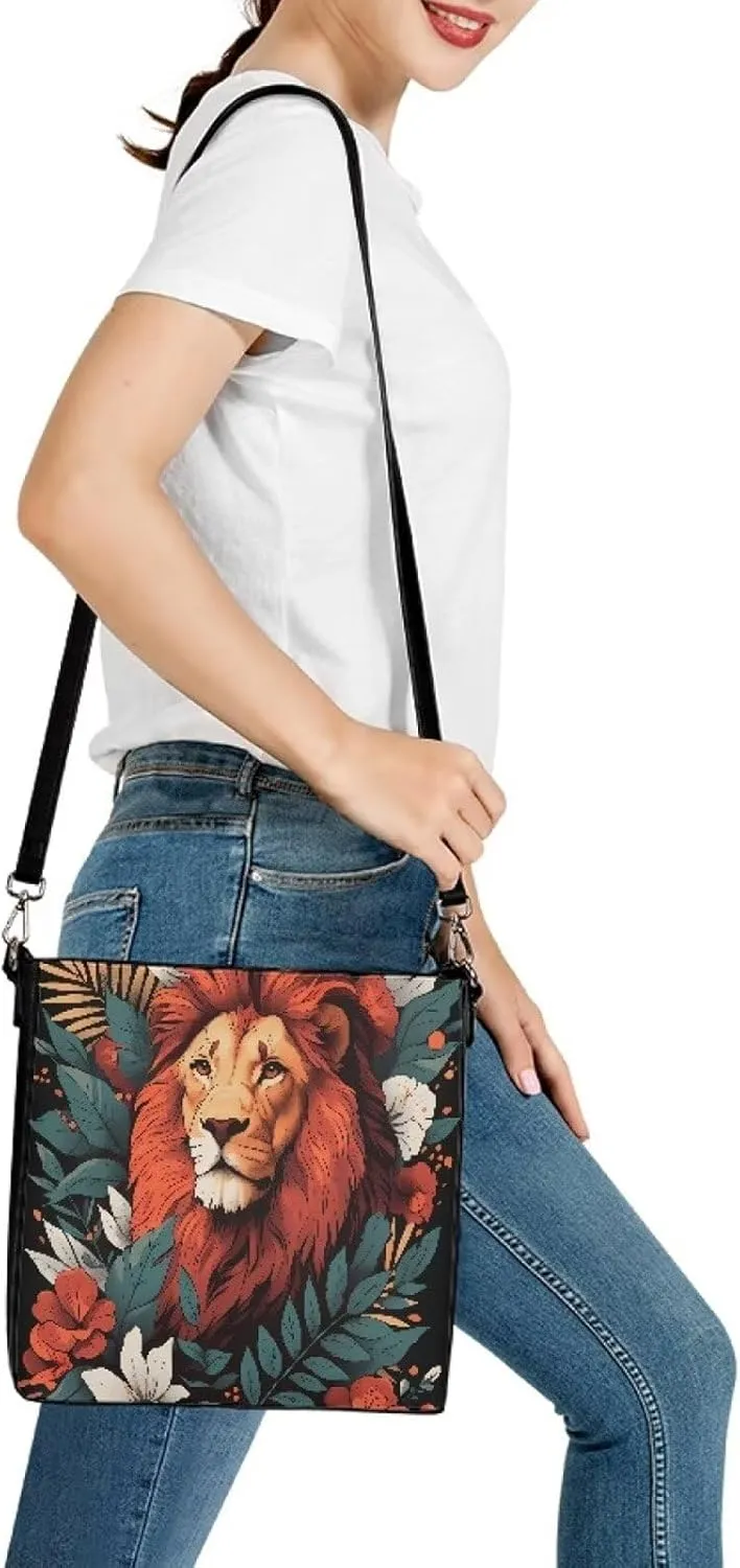 Women's Bucket Bag Boho Top Handle Shoulder Bag, Gothic Bucket Bag Vegan Leather Shoulder Purses for Women