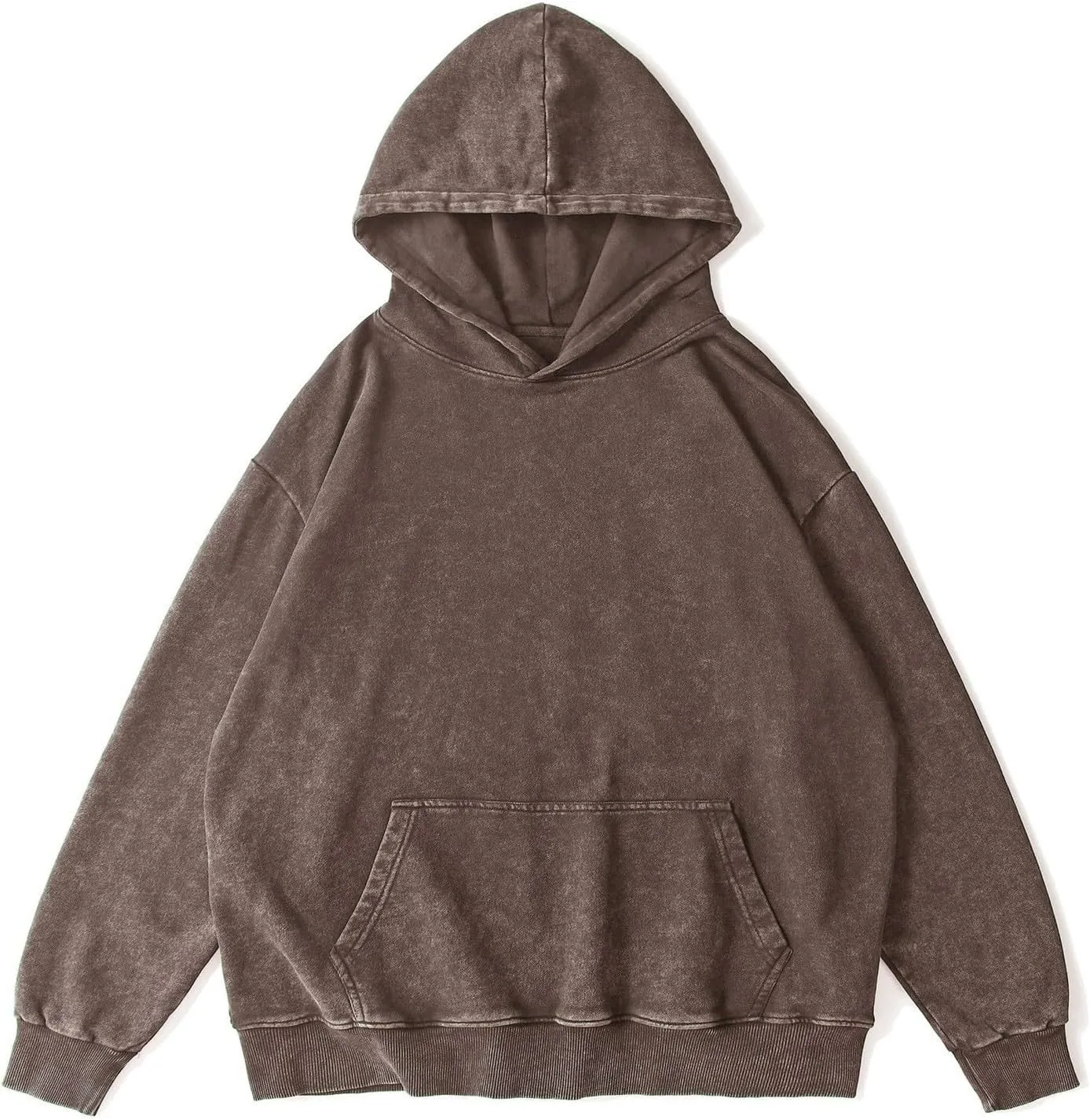 Womens Oversized Hooded Sweatshirts 2024 Casual Crewneck Hoodies Long Sleeve Pullover Preppy Outfits