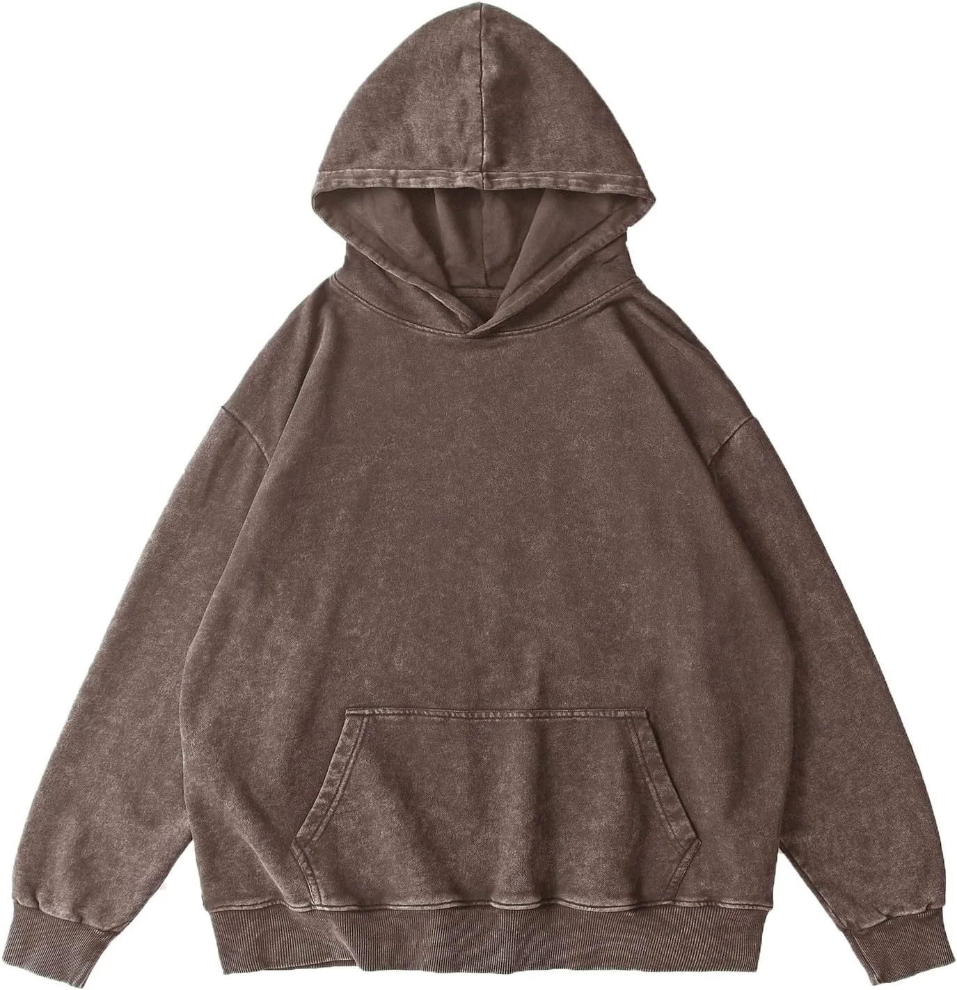 Womens Oversized Hooded Sweatshirts 2024 Casual Crewneck Hoodies Long Sleeve Pullover Preppy Outfits
