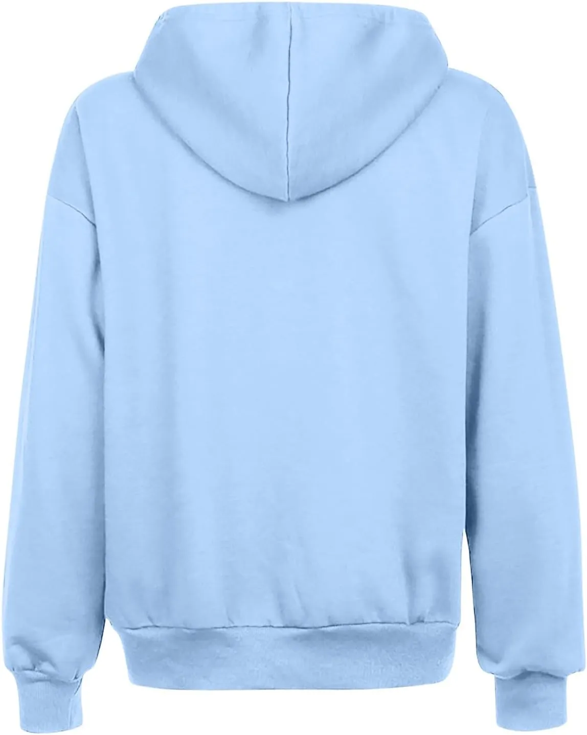 Womens Oversized Zip Up Hoodie Trendy Drawstring Long Sleeve Fall Jackets Casual Teen Girls Y2k Hooded Sweatshirts
