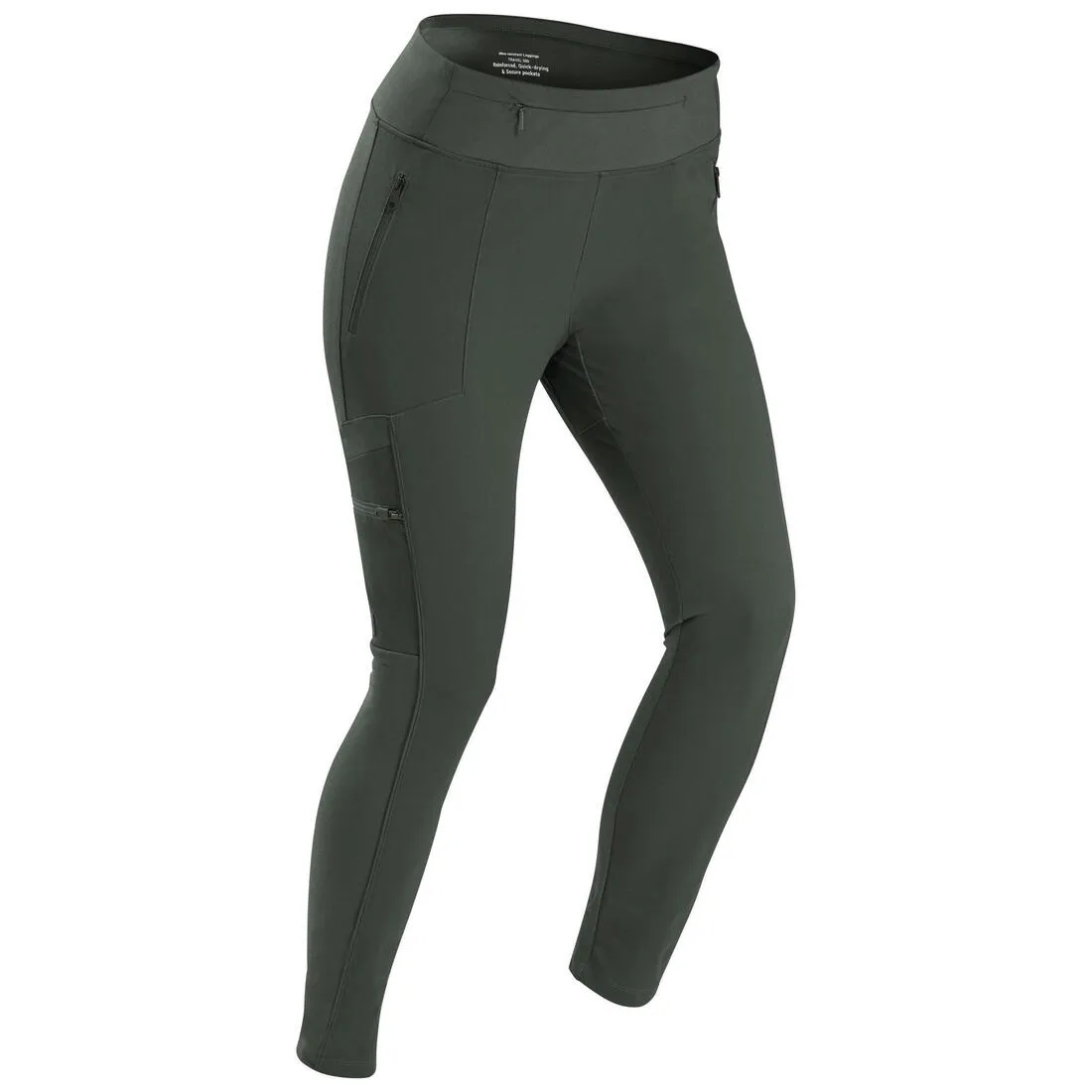 Women's Trek Leggings Reinforced & Multipocket - Travel 500