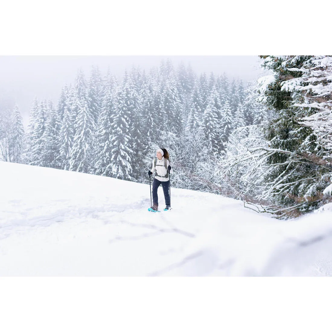 Women’s warm water-repellent ventilated hiking trousers - SH500 MOUNTAIN VENTIL