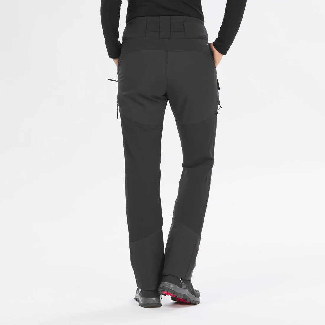 Women’s warm water-repellent ventilated hiking trousers - SH500 MOUNTAIN VENTIL