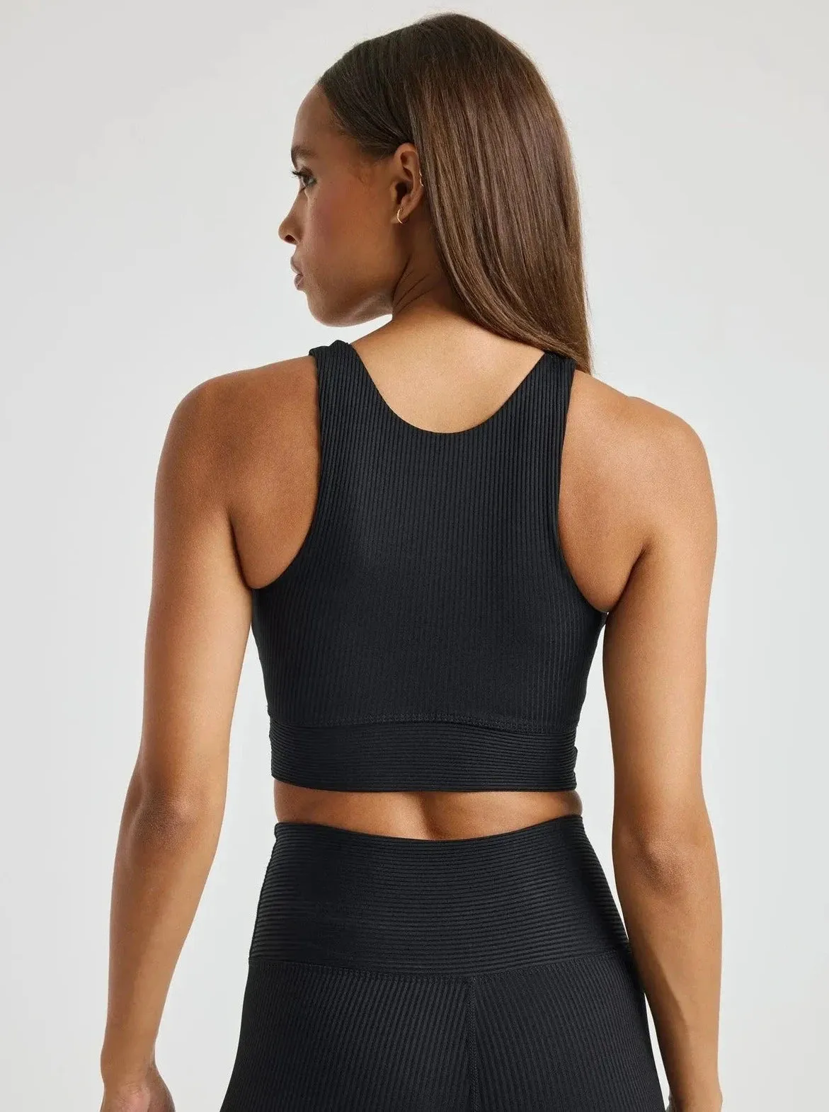 Year Of Ours Rib Gym Bra - Black