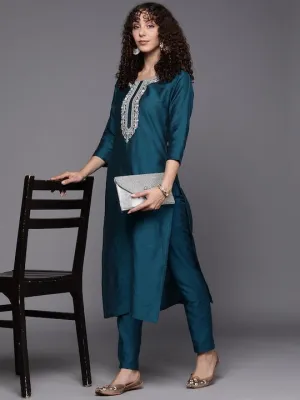Yoke Design Kurta with Trousers