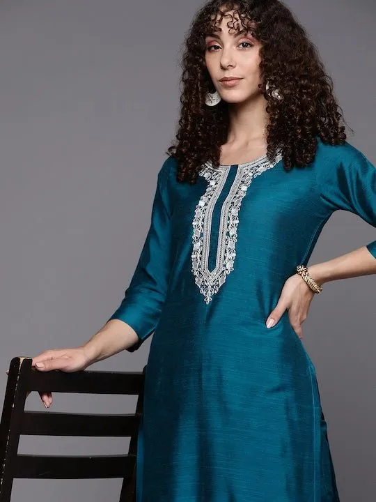 Yoke Design Kurta with Trousers