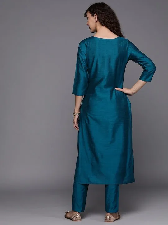 Yoke Design Kurta with Trousers